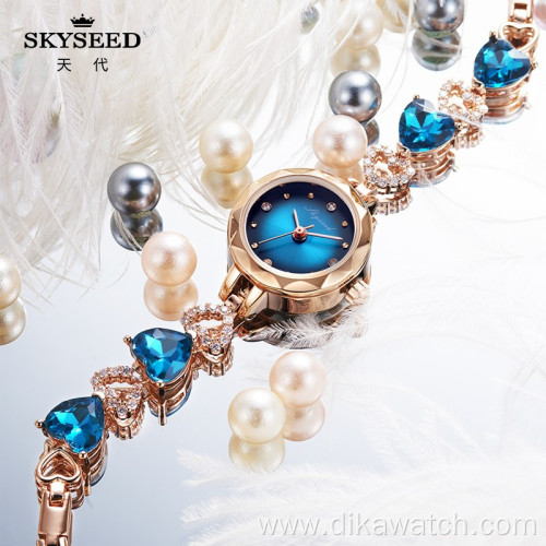 SKYSEED quartz waterproof exquisite compact watch